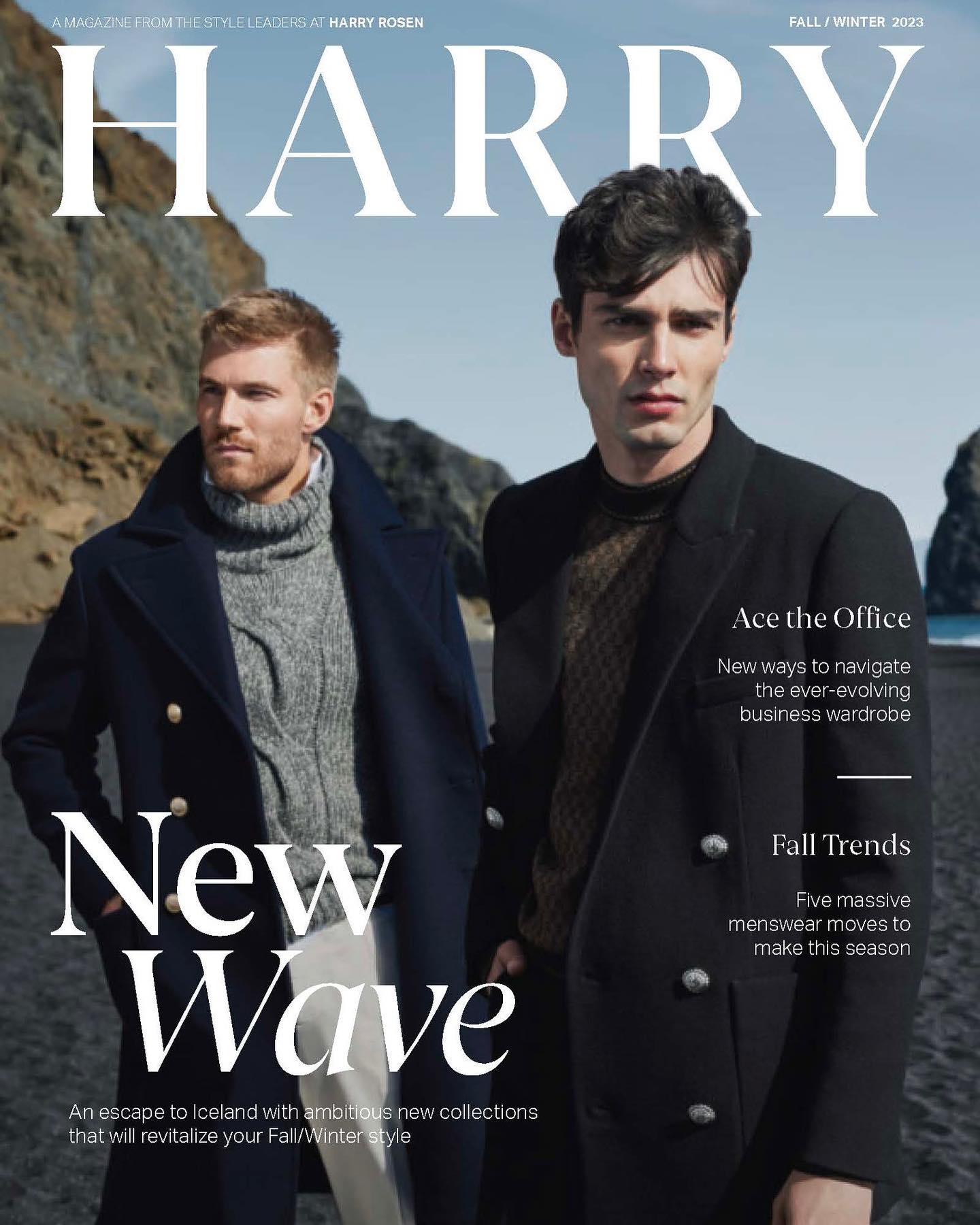Harry Magazine FW '23, New Wave cover