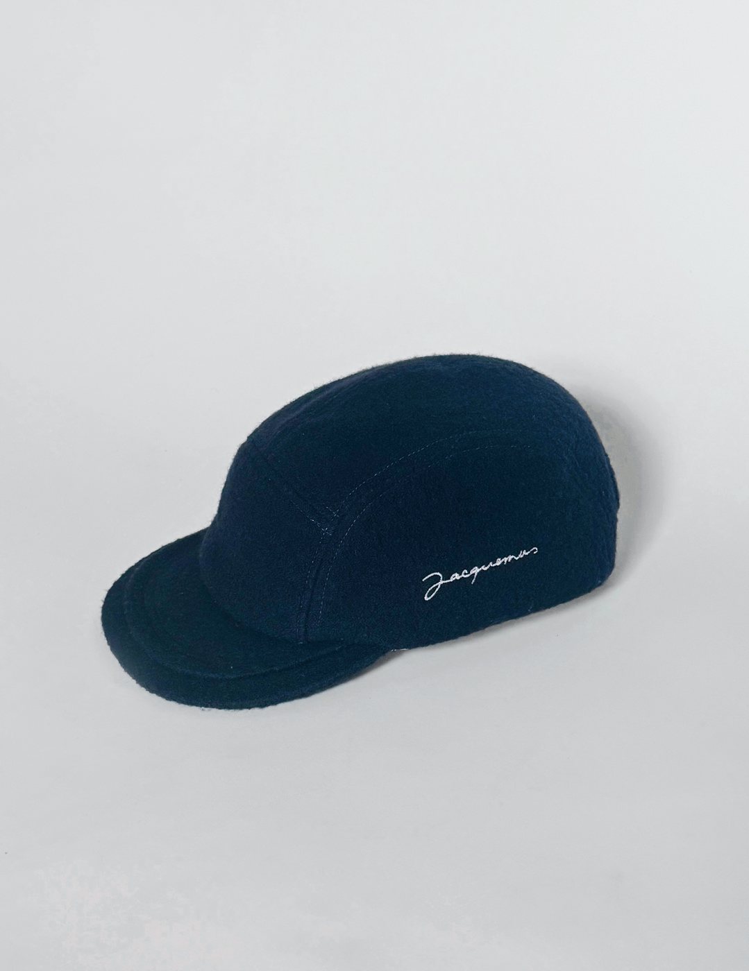 Jacquemus cap photographed off-figure for eCommerce