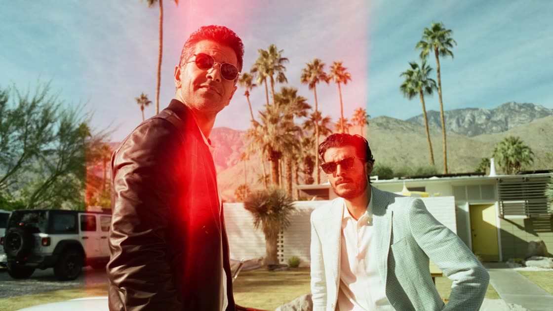 Still from the Palm Springs Spring 2024 campaign film